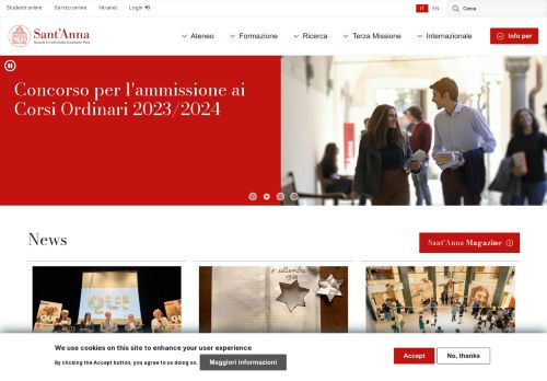 Scuola Superiore di Studi Universitari e di Perfezionamento Sant'Anna (SSSUP) di Pisa