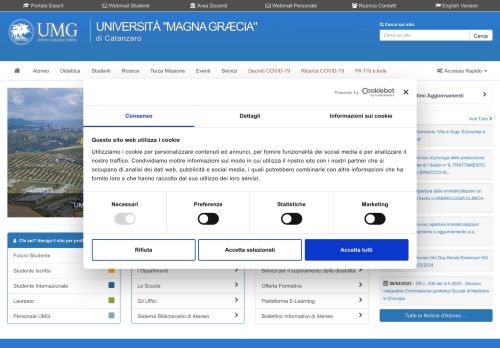 Universita degli Studi Magna Graecia di Catanzaro