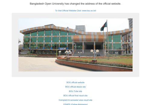 Bangladesh Open University