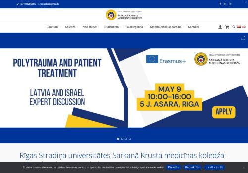 Riga Stradins University Red Cross Medical College / Sarkanā Krusta medicīnas koledža