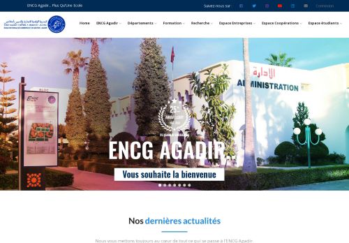 Université Ibnou Zohr École Nationale de Commerce et de Gestion Agadir