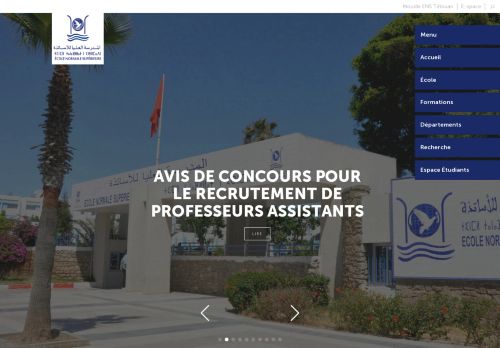 Université Abdelmalek Essaddi École Normale Supérieure Tetouan