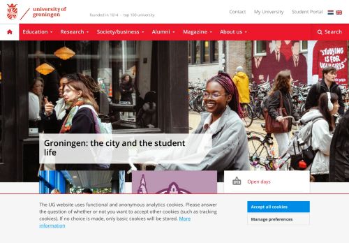 University of Groningen / Rijksuniversiteit Groningen