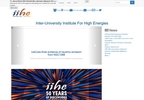 Inter University Institute for High Energies ULB VUB