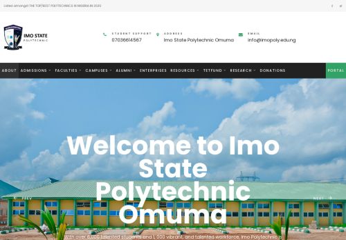 Imo State Polytechnic Umuagwo Ohaji