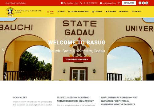 Bauchi State University Gadau