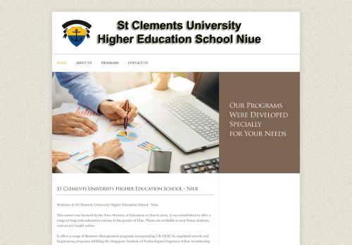 St Clements University Niue