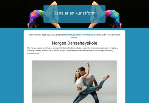 Norwegian School of Dance / Norske Ballett Høyskole