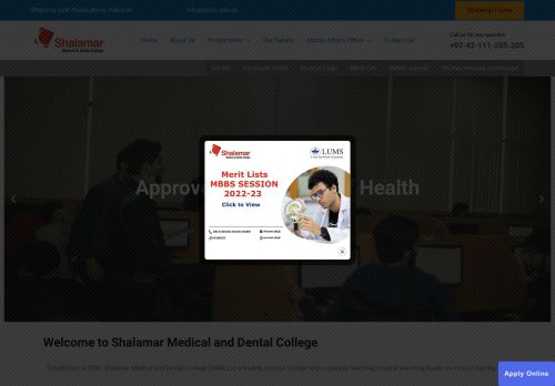 Shalamar Medical and Dental College