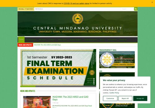 Central Mindanao University