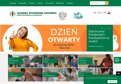 Jozef Pilsudski University of Physical Education in Warsaw / Akademia Wychowania Fizycznego Józefa Piłsudskiego w Warszawie