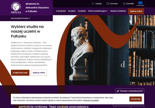 Pultusk Academy of Humanities / Akademia Humanistyczna Aleksandra Gieysztora w Pułtusku