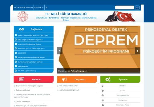 Narman Mesleki ve Teknik Anadolu Lisesi