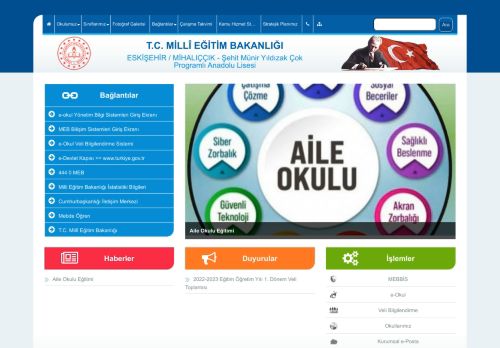 Şehit Münir Yıldızak Çok Programlı Anadolu Lisesi