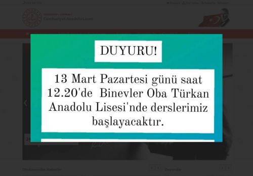 Cumhuriyet Anadolu  Lisesi