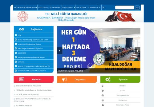 Hilal Doğan Mazıcıoğlu İmam Hatip Ortaokulu