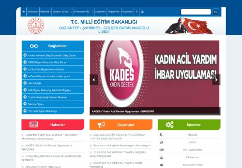 GÜLŞEN BATAR ANADOLU LİSESİ