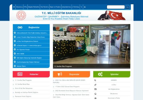 Şahinbey Belediyesi Mehmet Emin Er Kız Anadolu İmam Hatip Lisesi