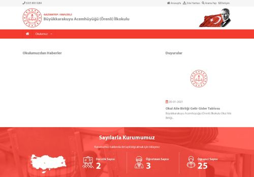 Büyükkarakuyu Acemhüyüğü (Örenli) İlkokulu