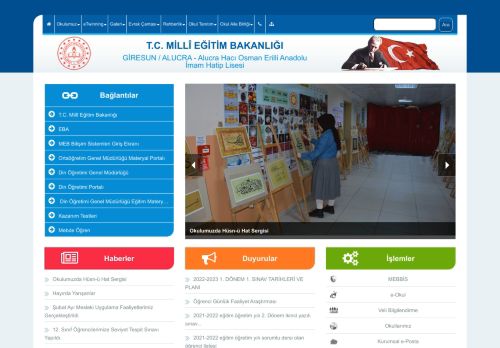 Alucra Hacı Osman Erilli Anadolu İmam Hatip Lisesi