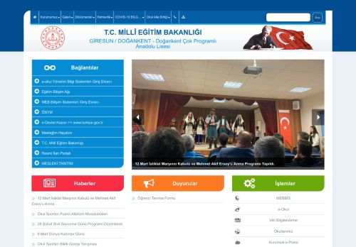 Doğankent Çok Programlı Anadolu Lisesi