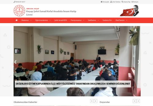 Keşap Şehit İsmail Kefal Anadolu İmam Hatip Lisesi