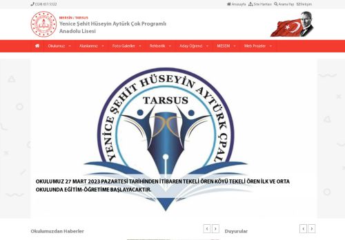 Yenice Şehit Hüseyin Aytürk Çok Programlı Anadolu Lisesi