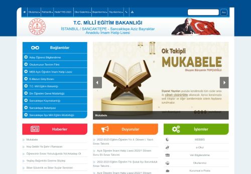 Sancaktepe  Aziz Bayraktar Anadolu İmam Hatip Lisesi