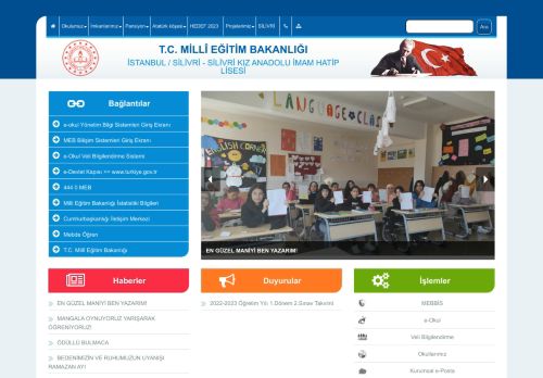 SİLİVRİ KIZ ANADOLU İMAM HATİP LİSESİ