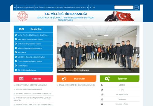 Malatya Abdulkadir Eriş Güzel Sanatlar Lisesi