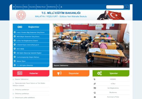 Sütlüce Yeni Mahalle İlkokulu