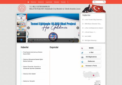 Abdulkadir Eriş Mesleki ve Teknik Anadolu Lisesi