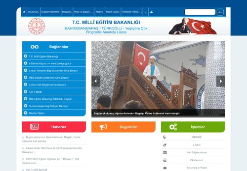 Yeşilyöre Çok Programlı Anadolu Lisesi