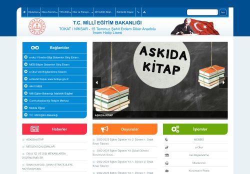 15 Temmuz Şehit Erdem Diker Anadolu İmam Hatip Lisesi