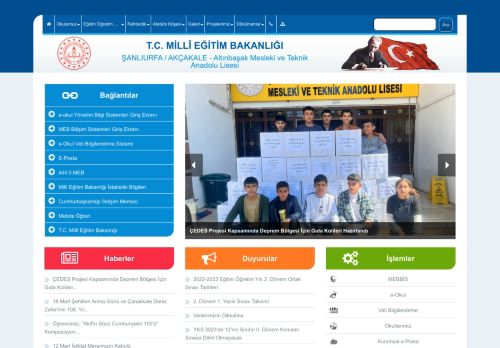 Şanlıurfa Altınbaşak Uluslararası Mesleki ve Teknik Anadolu Lisesi