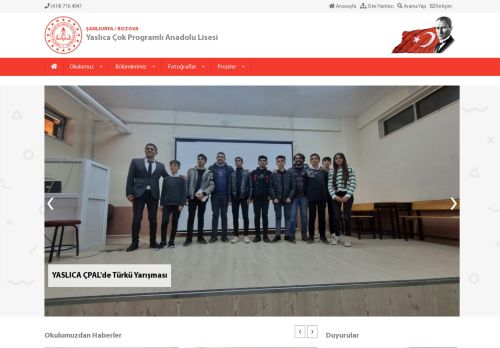 Yaslıca Çok Programlı Anadolu Lisesi