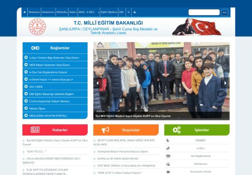 Şehit Cuma İbiş Mesleki ve Teknik Anadolu Lisesi