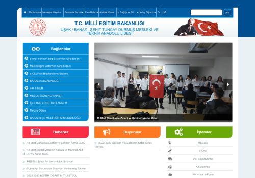 ŞEHİT TUNCAY DURMUŞ MESLEKİ VE TEKNİK ANADOLU LİSESİ