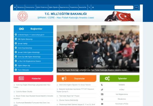 Hacı Fettah Kadooğlu Anadolu Lisesi