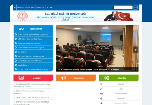 EYÜP SABRİ ÇARMIKLI ANADOLU LİSESİ