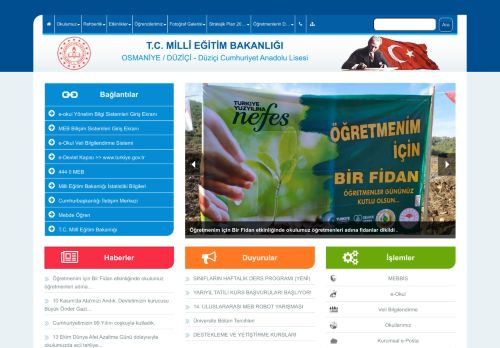 Düziçi Cumhuriyet Anadolu Lisesi