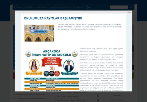 AKÇAKOCA İMAM HATİP ORTAOKULU