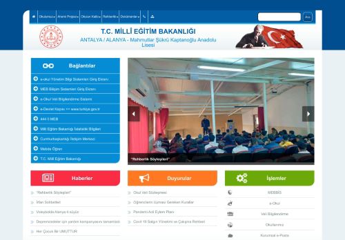 Mahmutlar Şükrü Kaptanoğlu Anadolu Lisesi