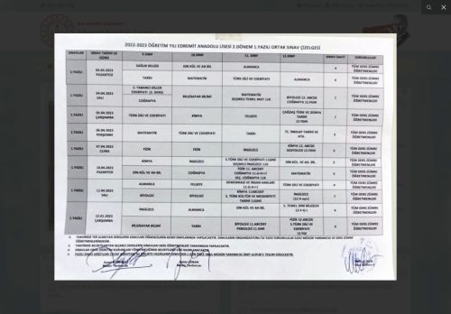 Edremit Anadolu Lisesi