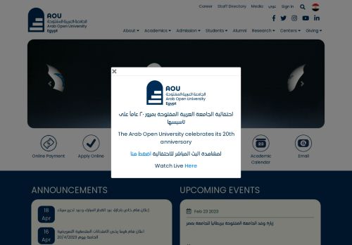 Arab Open University Egypt