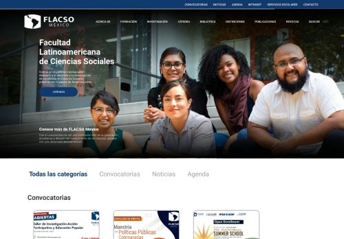 FLACSO México Facultad Latinoamericana de Ciencias Sociales